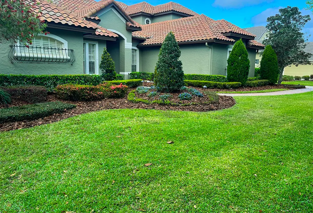 After our Seminole County landscaping services